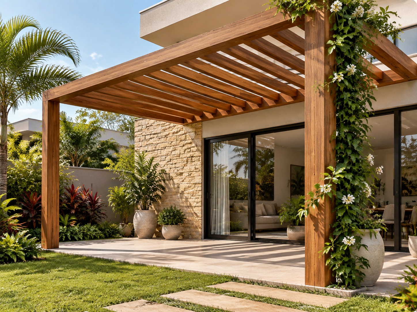 Pergolado residencial